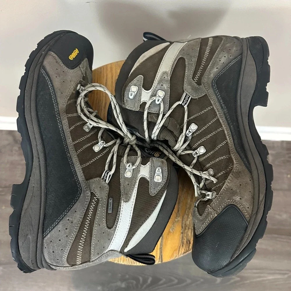 Asolo Drifter GV Evo Mens US 13 Hiking Boots Brown Goretex Suede Hiking Mountain